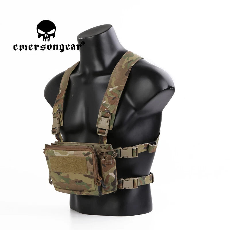 CHALECO CON PLATAFORMA DE PECHO EMERSONGEAR MULTICAM