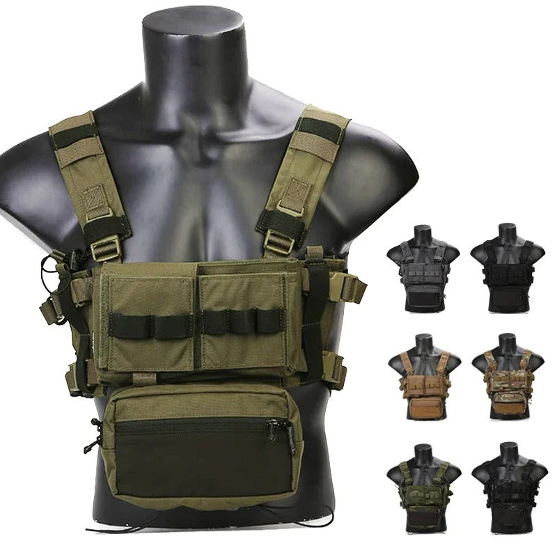 CHALECO EMERSON MK3 MULTICAM BLACK