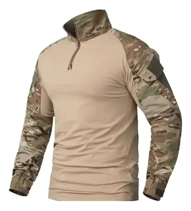 POLERA TACTICA COMBAT SHIRT MULTICAM