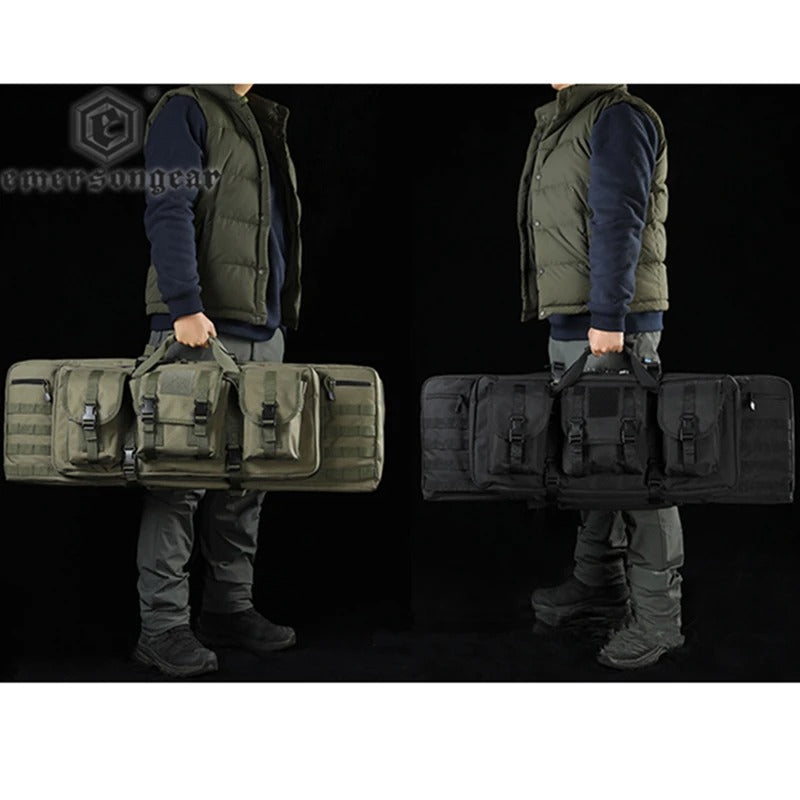 BOLSA PARA RIFLE 94 CM DOBLE CAPA EMERSONGEAR NEGRO