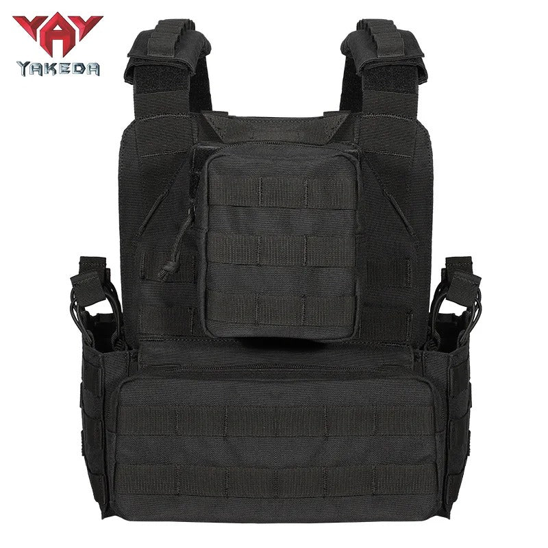 CHALECO TÁCTICO SERIE DELTA NEGRO