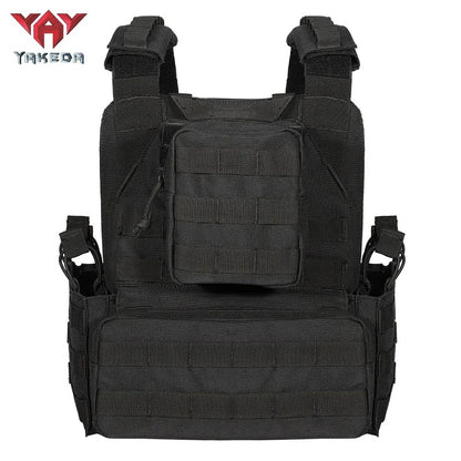CHALECO TÁCTICO SERIE DELTA NEGRO