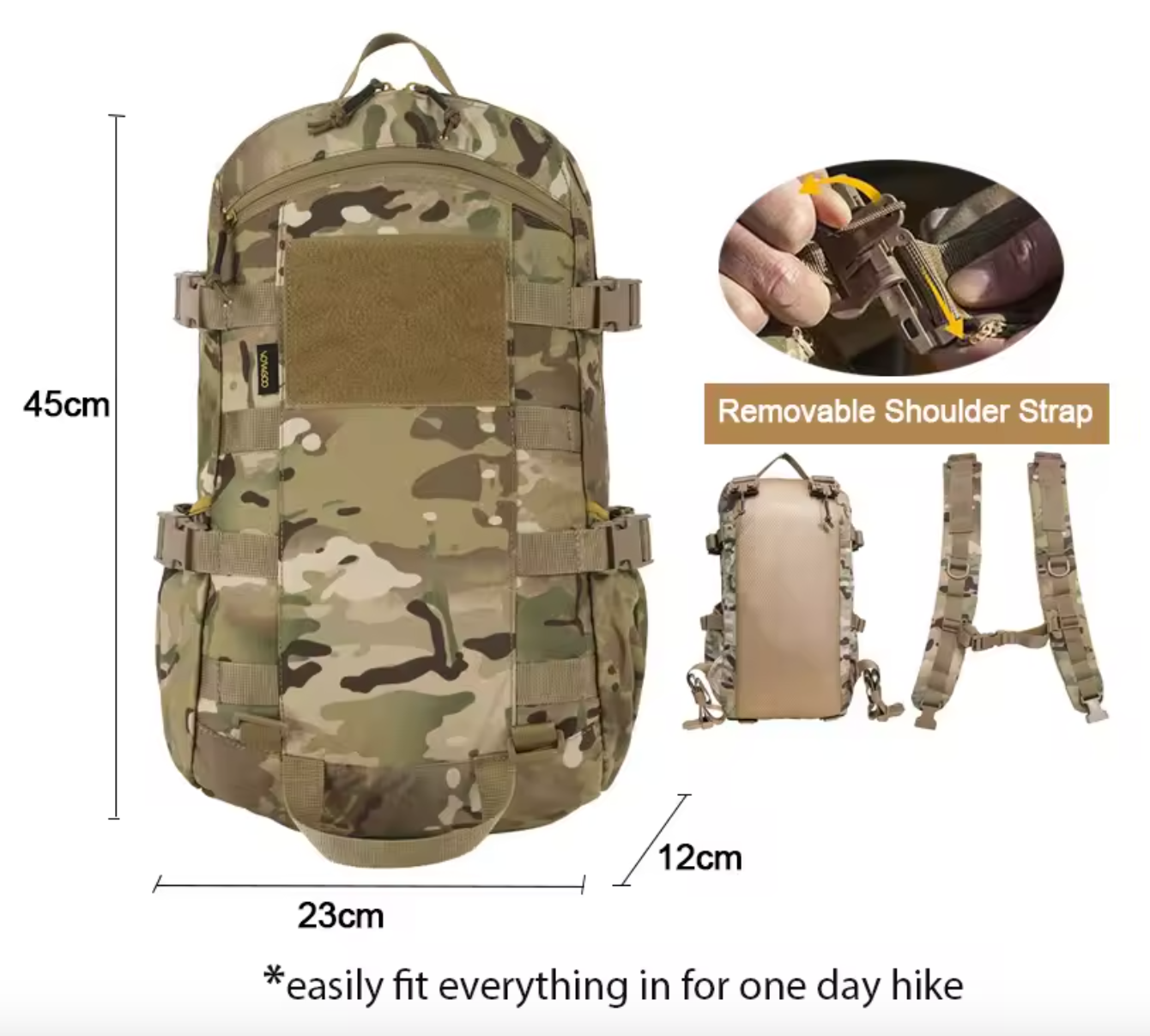 MOCHILA 20-25L