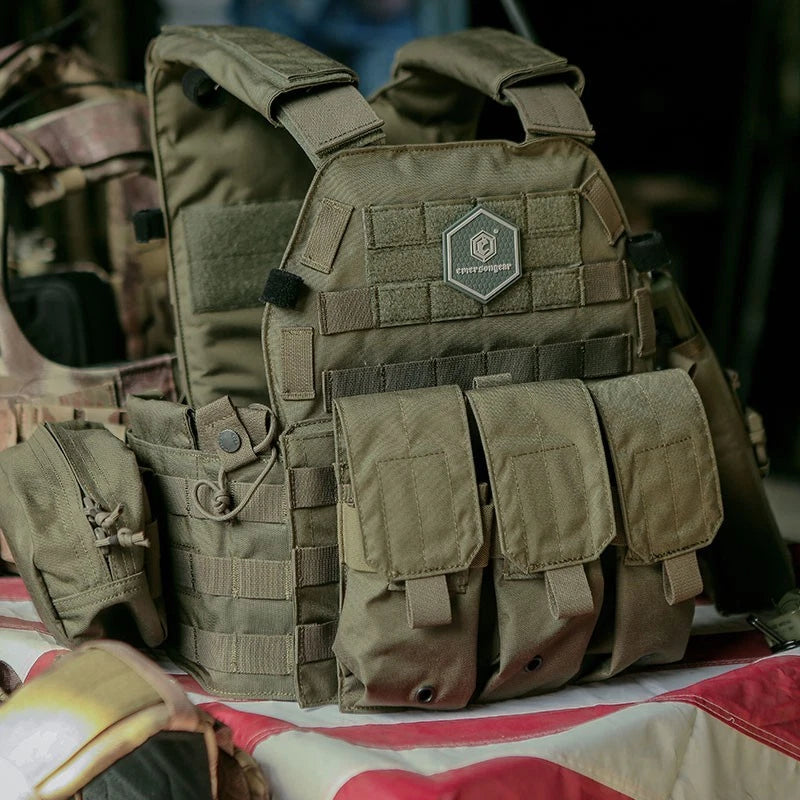 CHALECO TACTICO EMERSONGEAR LBT6094A COYOTE