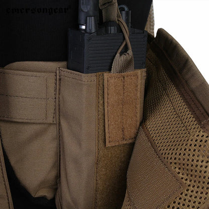 CHALECO TÁCTICO PORTA PLACA CPC COYOTE