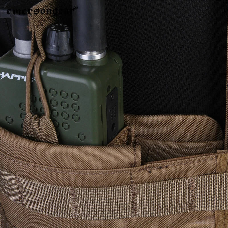 CHALECO TÁCTICO PORTA PLACA CPC COYOTE