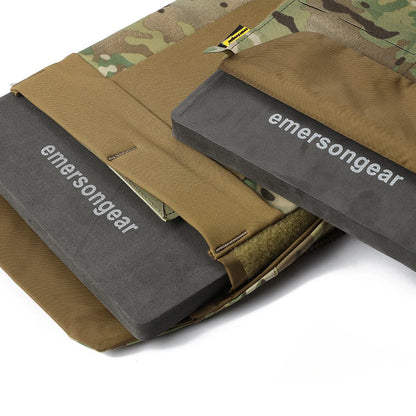 CHALECO TACTICO V5 PORTA PLACA EMERSONGEAR MULTICAM