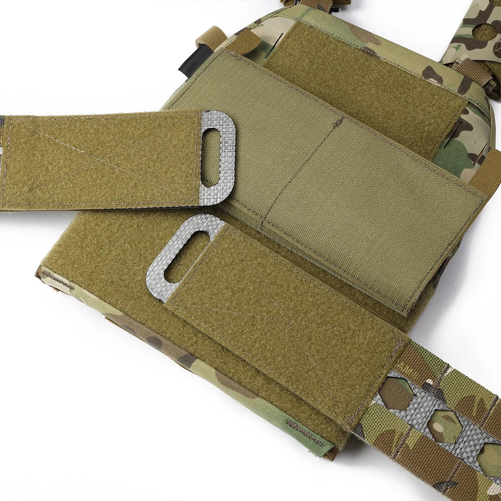 CHALECO TACTICO V5 PORTA PLACA EMERSONGEAR MULTICAM