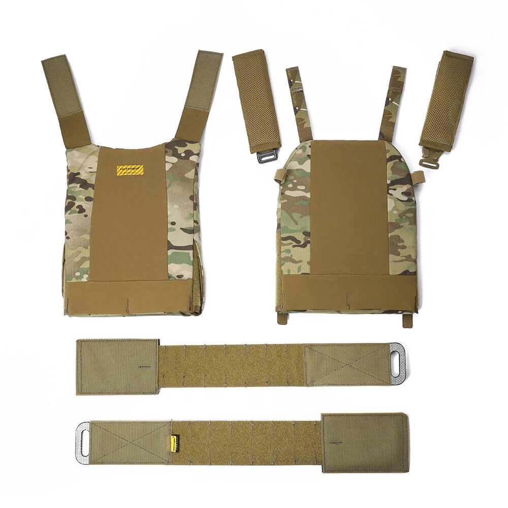 CHALECO TACTICO V5 PORTA PLACA EMERSONGEAR MULTICAM