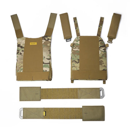 CHALECO TACTICO V5 PORTA PLACA EMERSONGEAR MULTICAM
