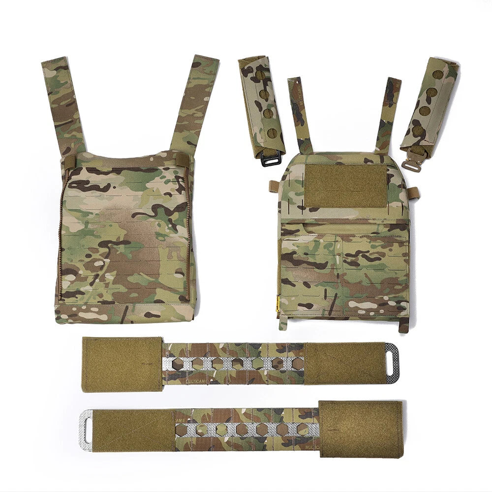 CHALECO TACTICO V5 PORTA PLACA EMERSONGEAR MULTICAM