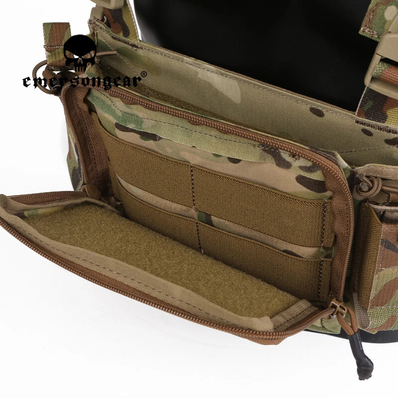 CHALECO CON PLATAFORMA DE PECHO EMERSONGEAR MULTICAM