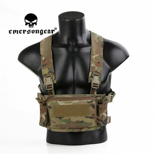 CHALECO CON PLATAFORMA DE PECHO EMERSONGEAR MULTICAM