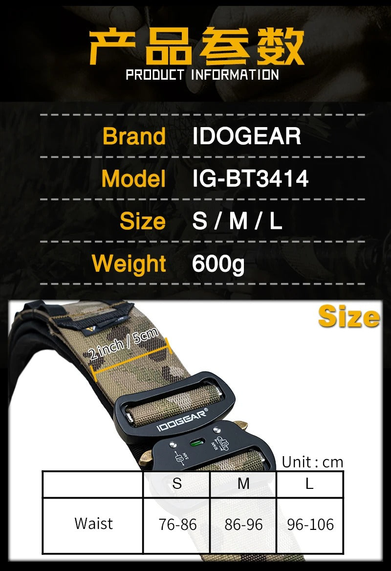 CINTURÓN COBRA IDOGEAR