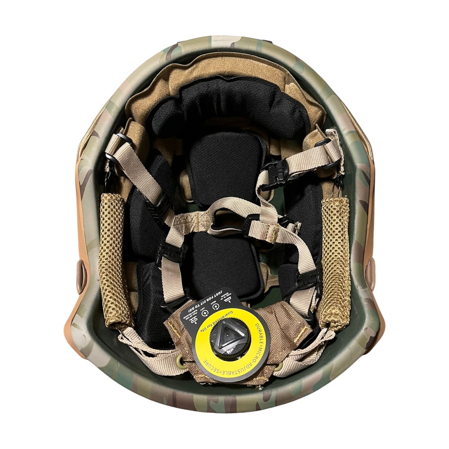 CASCO BALÍSTICO UHMWPE NIVEL IIIA MULTICAM