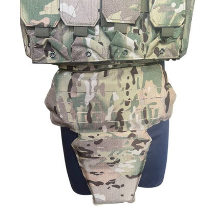 CHALECO TACTICO COMPLETO CAMUFLAJE CON 10 PLACAS NIVEL IIIA