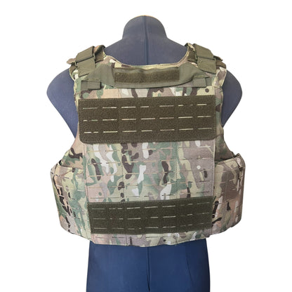 CHALECO TACTICO COMPLETO CAMUFLAJE CON 10 PLACAS NIVEL IIIA