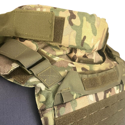 CHALECO TACTICO COMPLETO CAMUFLAJE CON 10 PLACAS NIVEL IIIA