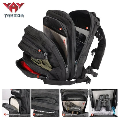 MOCHILA TÁCTICA 27L CAMUFLAJE