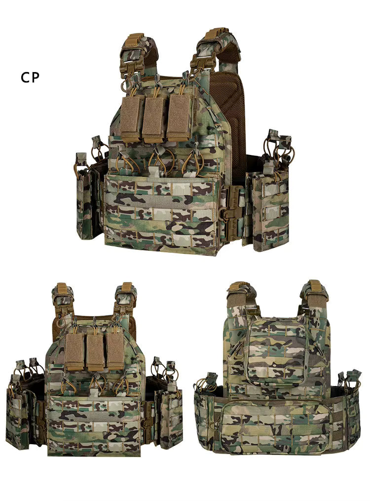 CHALECO TÁCTICO SERIE DELTA CAMUFLAJE