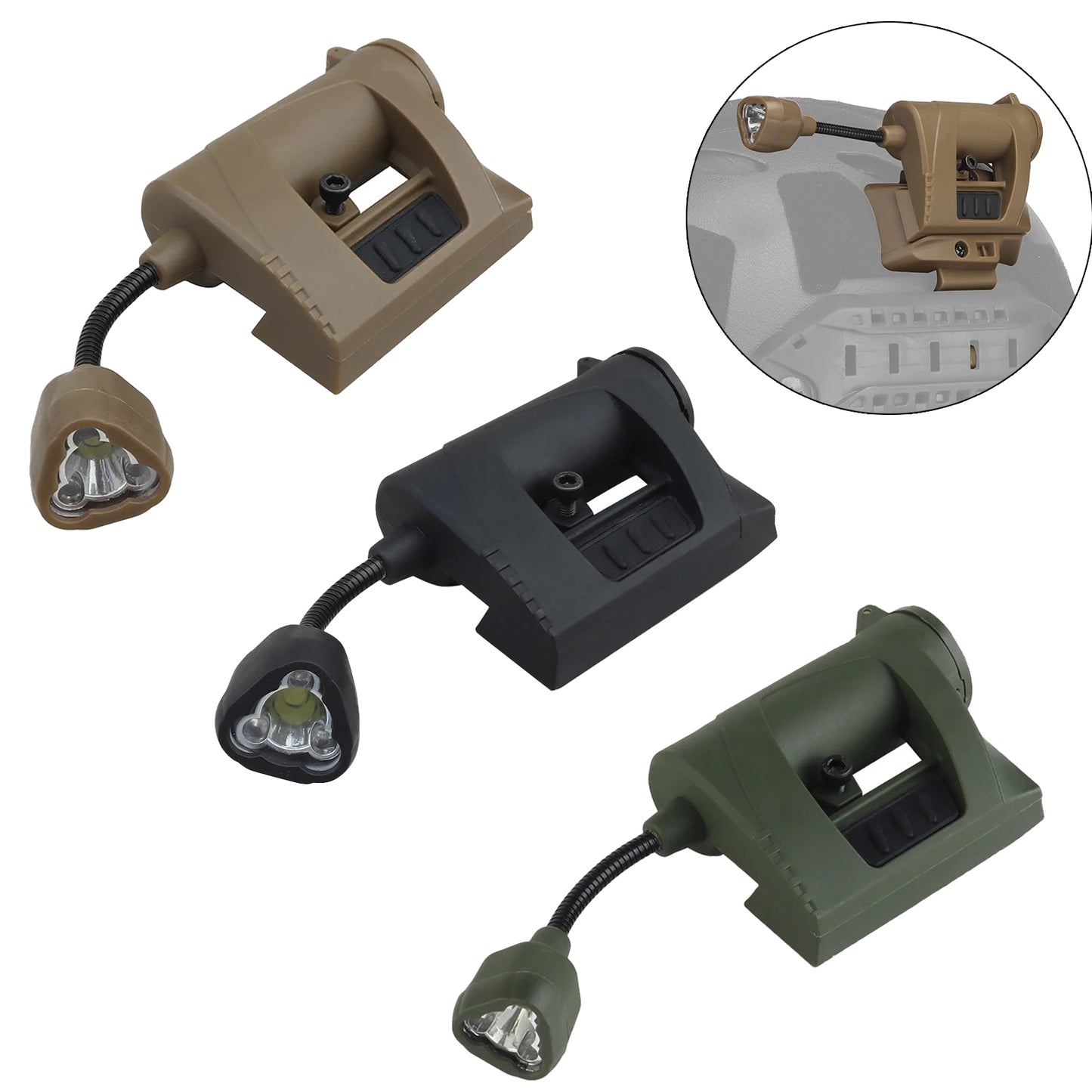LINTERNA TÁCTICA CASCO