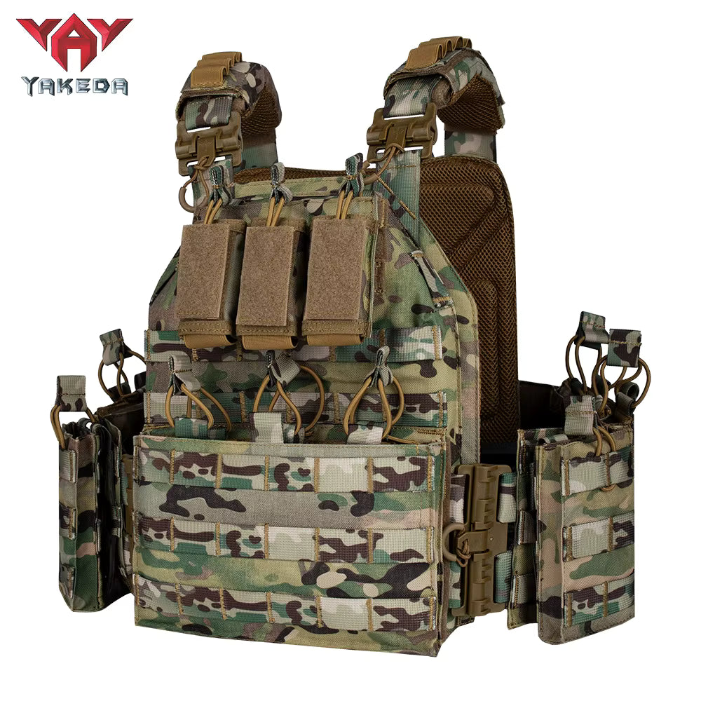 CHALECO TÁCTICO SERIE DELTA CAMUFLAJE