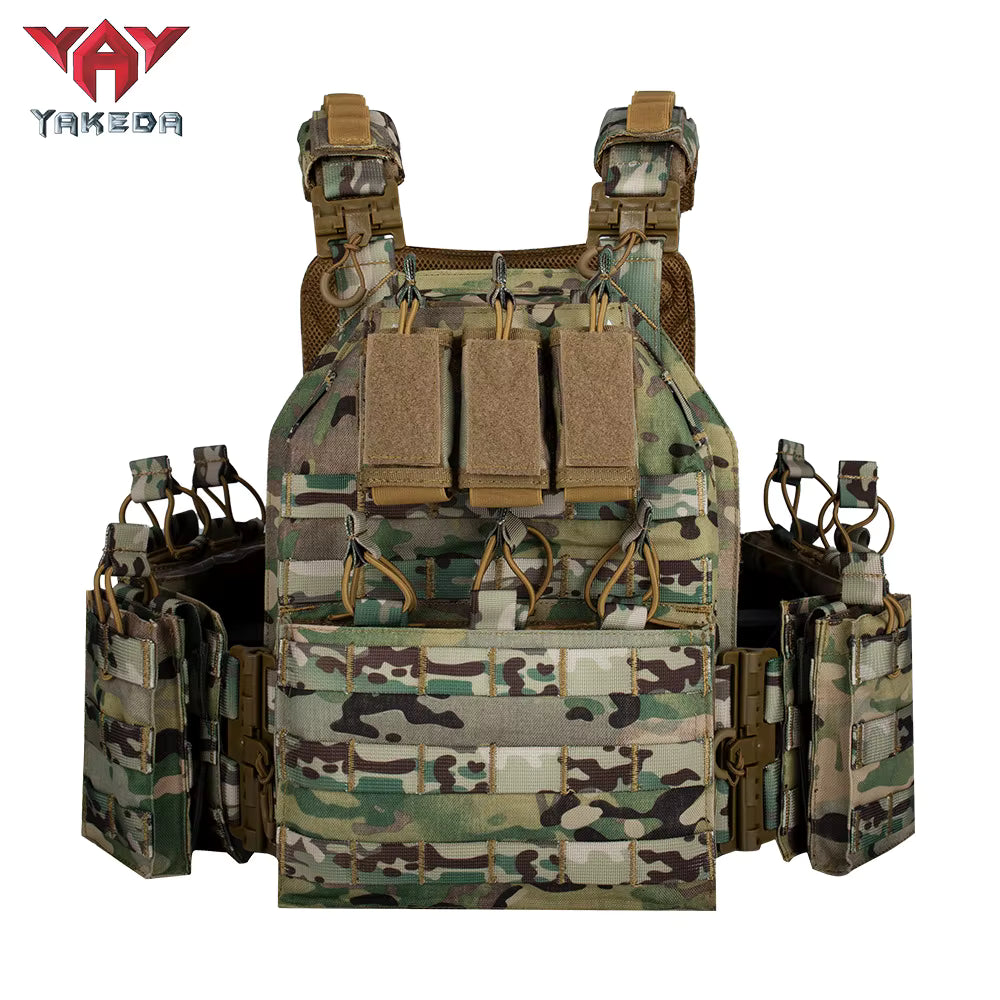 CHALECO TÁCTICO SERIE DELTA CAMUFLAJE