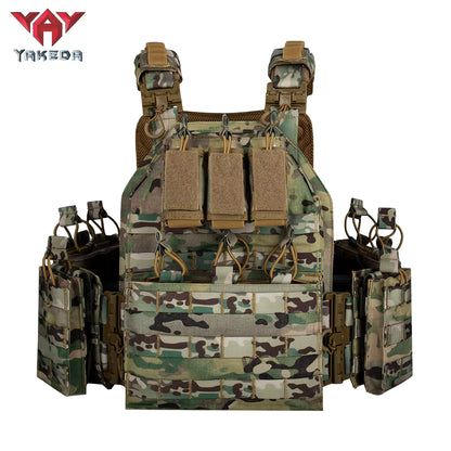 CHALECO TÁCTICO SERIE DELTA CAMUFLAJE