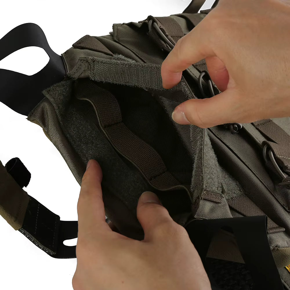 PORTAPLACAS TÁCTICO LIGERO MULTICAM EMERSONGEAR EM7344