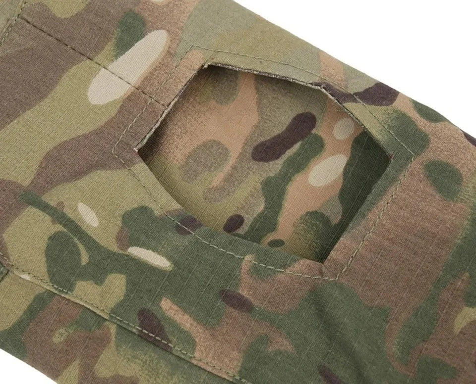 POLERA TACTICA COMBAT SHIRT MULTICAM