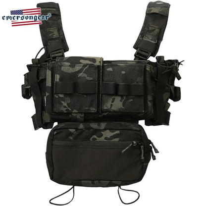 CHALECO EMERSON MK3 MULTICAM BLACK