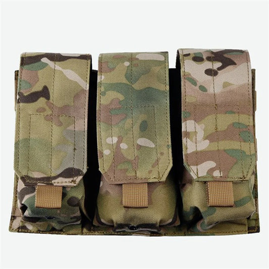 POUCH PORTA CARGADOR TRIPLE