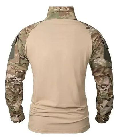 POLERA TACTICA COMBAT SHIRT MULTICAM