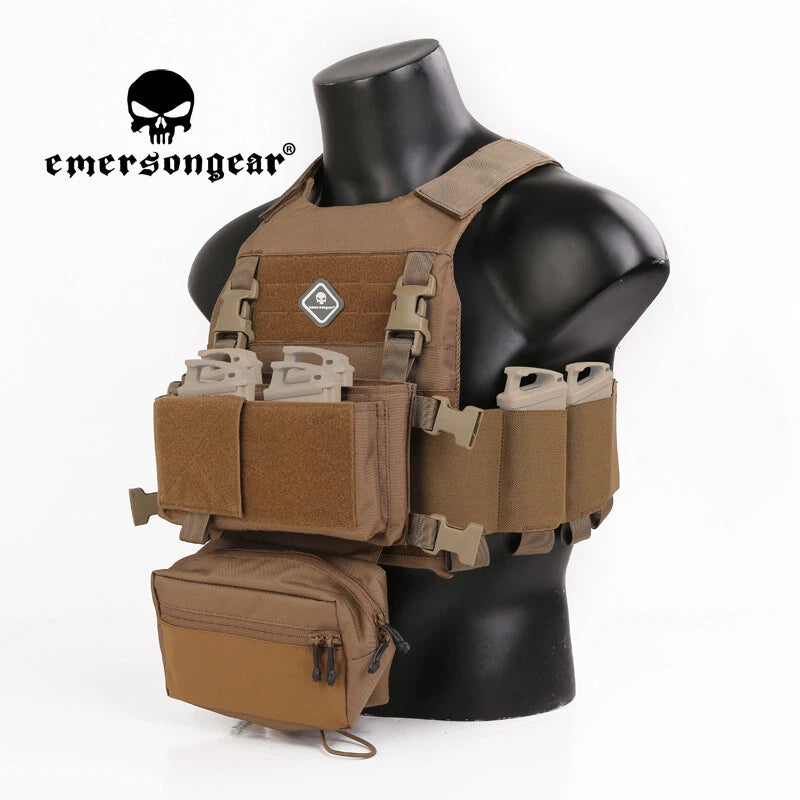 CHALECO TÁCTICO EMERSONGEAR CON PLATAFORMA PECHO MULTICAM