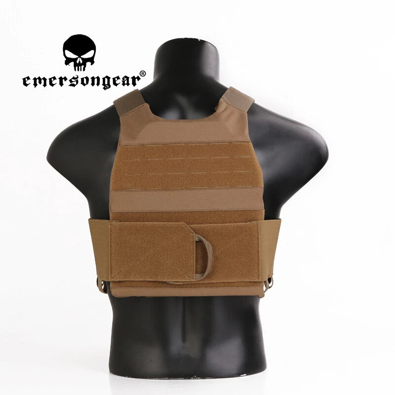 CHALECO TÁCTICO EMERSONGEAR CON PLATAFORMA PECHO MULTICAM