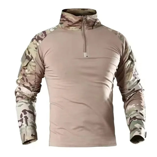 POLERA TACTICA COMBAT SHIRT MULTICAM